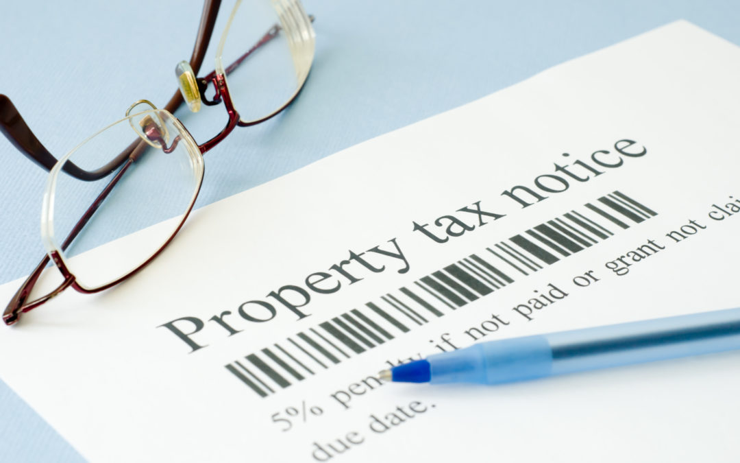 not paying property taxes